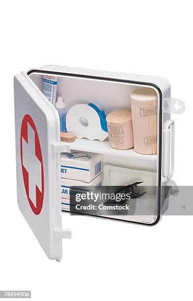 Open First Aid Box Image Open First Aid Box Photos and Premium High Res Pictures - Getty Images