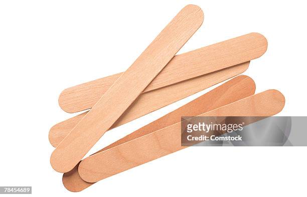 tongue depressors - tongue depressor stock pictures, royalty-free photos & images
