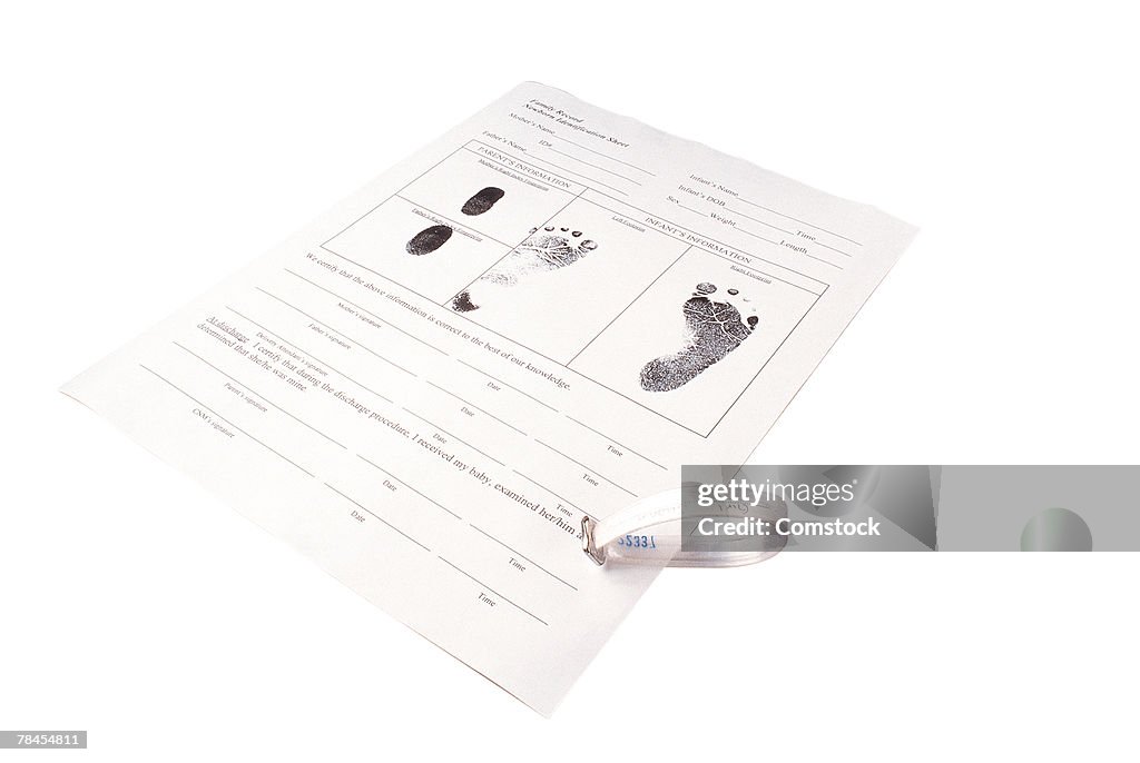 Birth Certificate With Baby Footprints High Res Stock Photo Getty Images Birth Certificate With Baby Footprints High Res Stock Photo Getty Images