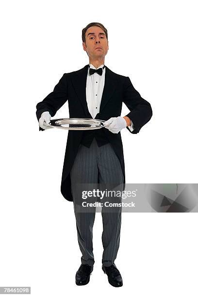 Snobbish Butler High-Res Stock Photo