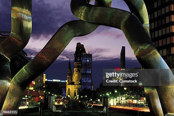 kurfurstendamm in berlin, germany - kurfürstendamm stock pictures, royalty-free photos & images