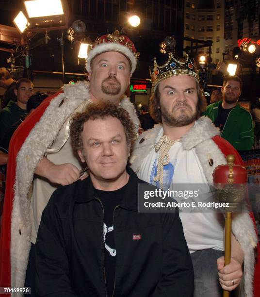 John C. Reilly , Kyle Gass and Jack Black