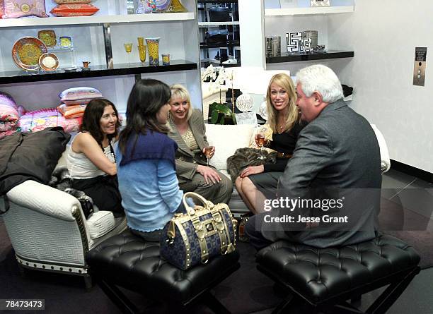 General atmosphere at the Versace Presents "Chocolate and Champagne" event on December 13, 2007 at Versace in Beverly Hills, California.