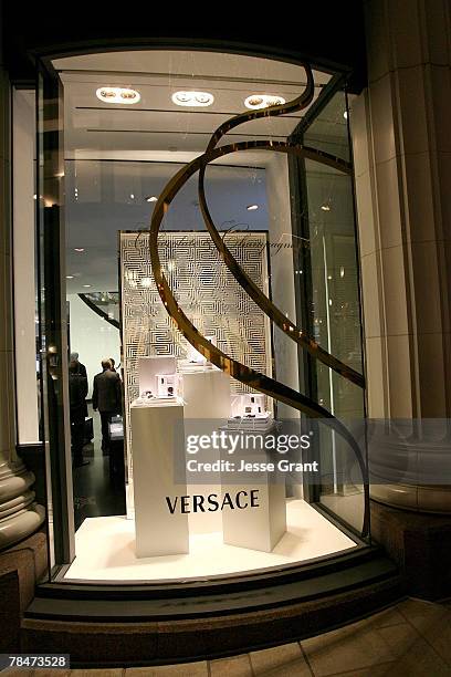 General atmosphere at the Versace Presents "Chocolate and Champagne" event on December 13, 2007 at Versace in Beverly Hills, California.