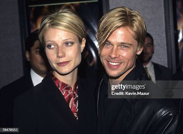 Gwyneth Paltrow and Brad Pitt