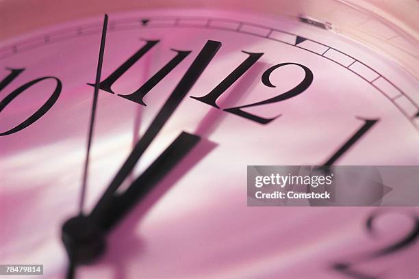 clock - ominous clock stock pictures, royalty-free photos & images