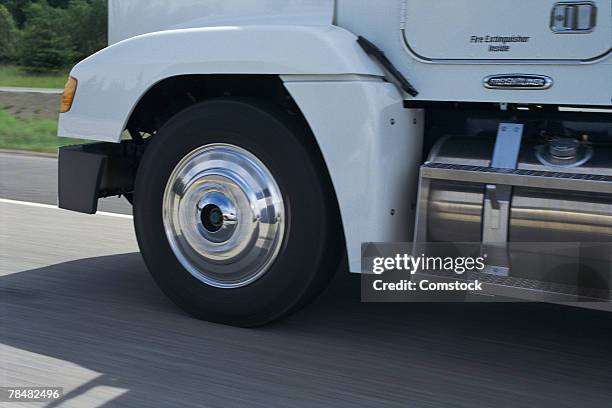 2,315 Semi Truck Wheels Stock Photos, High-Res Pictures, and Images ...