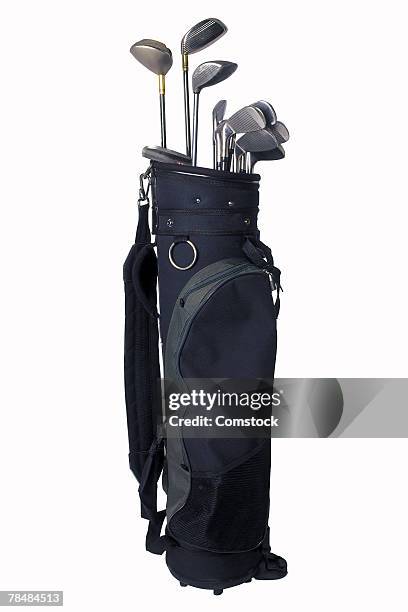 golf clubs - golf bag stock pictures, royalty-free photos & images