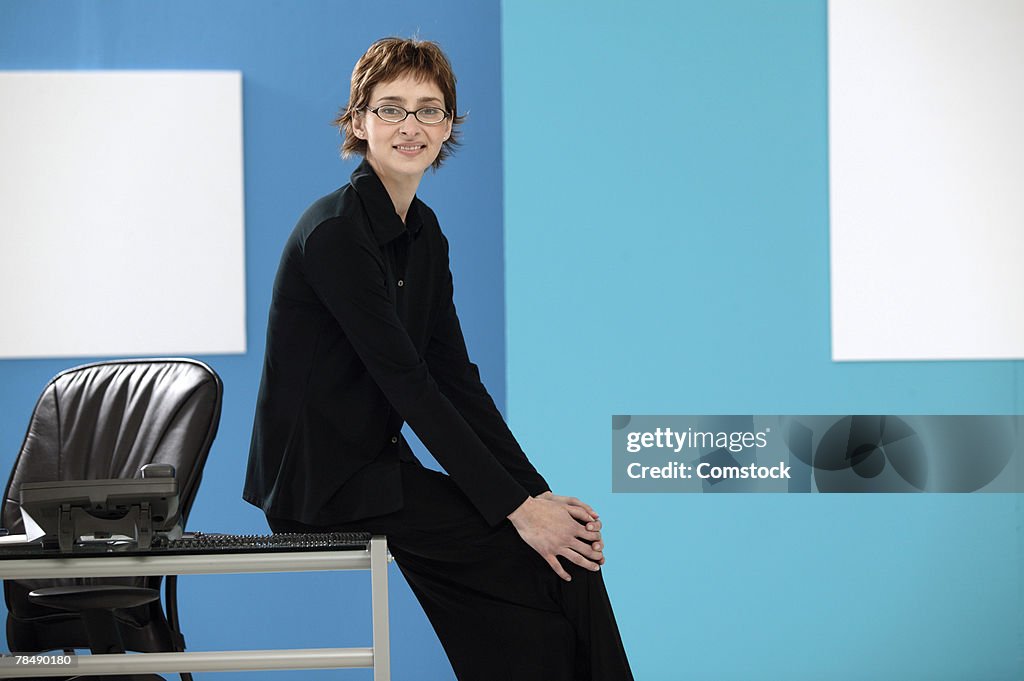 Portrait of businesswoman