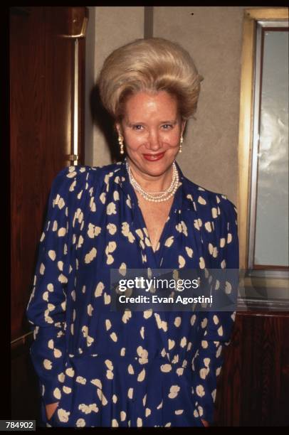 Actress Sally Kirkland attends the premiere reading of "The Trouble With Cali" at the Tribeca Film Center August 1, 1996 in New York City. The play...