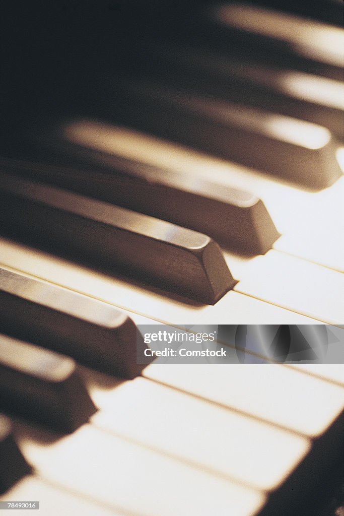 Piano keys