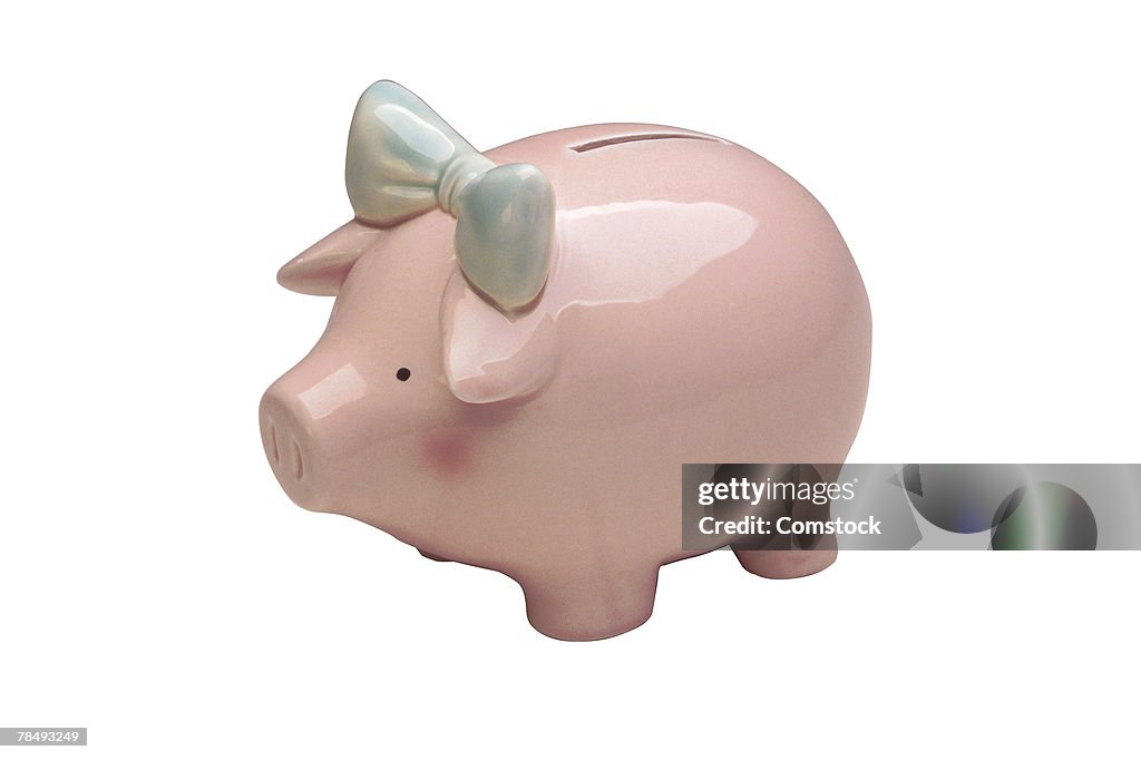 Ceramic piggy bank