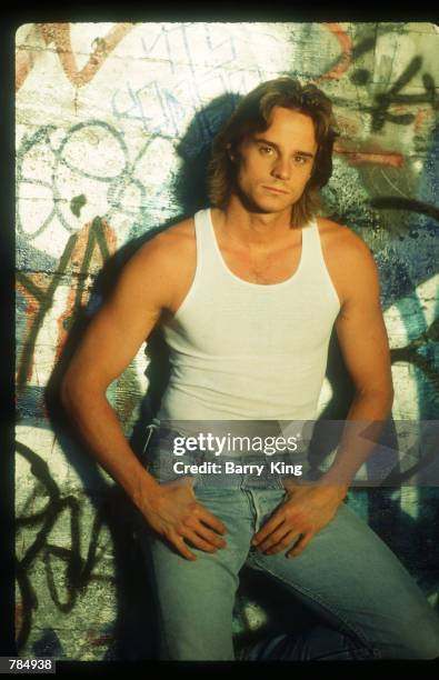 Mitchell Renton Actor Mitchell Anderson poses for a picture November 28, 1989 in Los ...