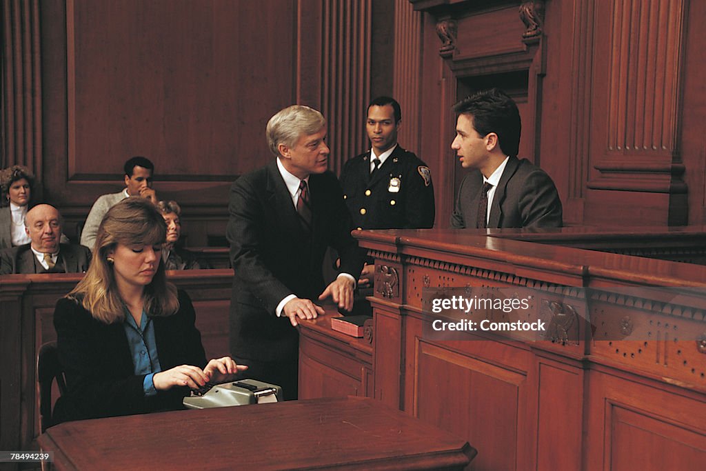 Court scene