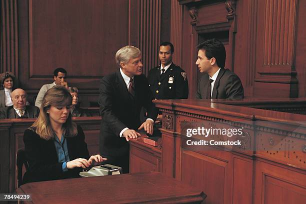 Court Scene High-Res Stock Photo