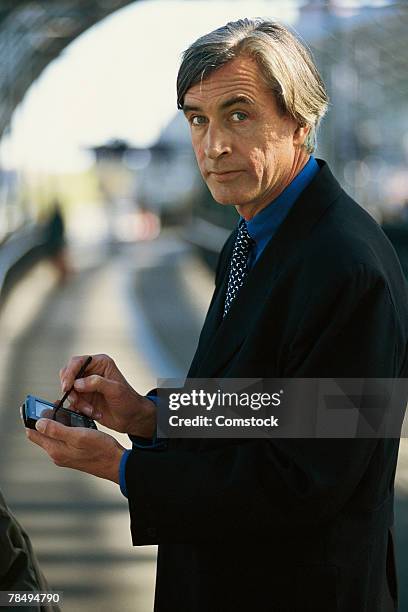 man with pda - 40 2003 stock pictures, royalty-free photos & images