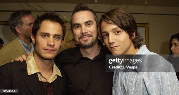 Gael Garc?a Bernal, Alfonso Cuaron & Diego Luna