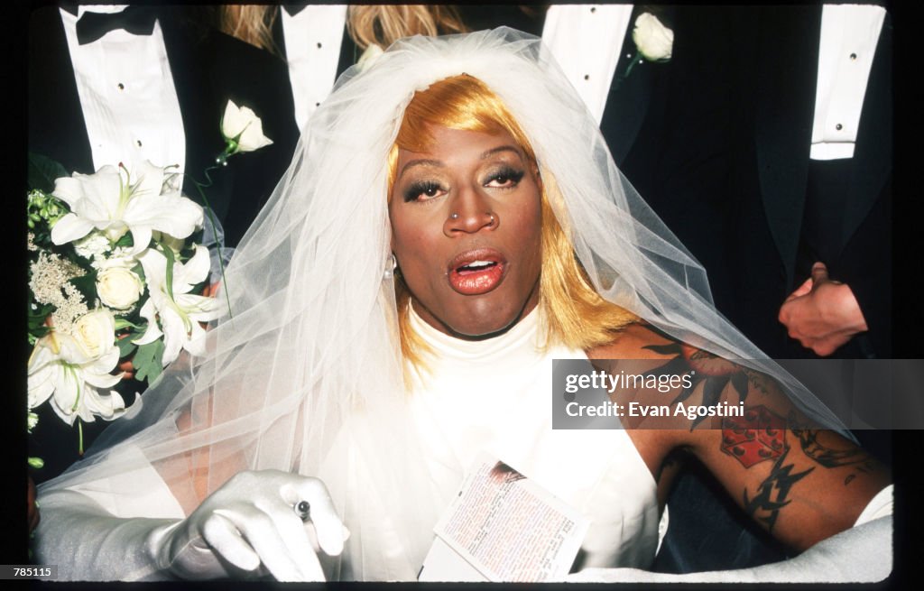 Dennis Rodman At Book Signing