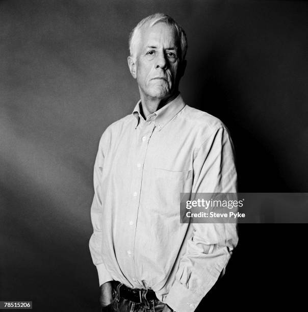 Filmmaker Michael Apted poses at a portrait session in New York City.