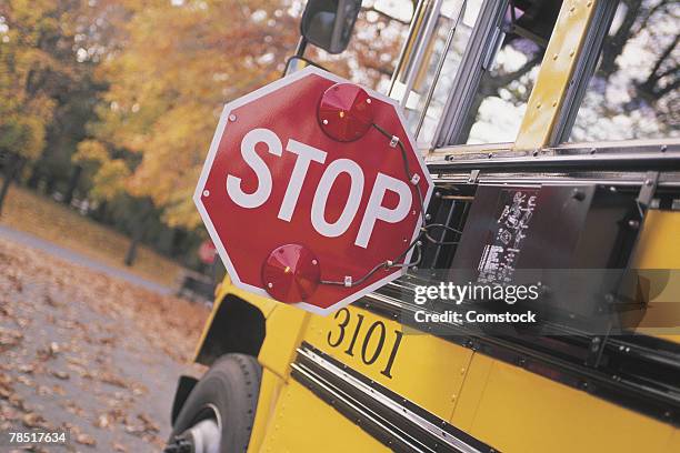 Bus Out Sign 199 School Bus Stop Sign Out Stock Photos, High-Res Pictures, and ...