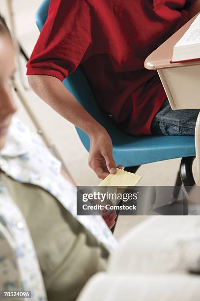 Passing Notes In School 107 Passing Notes In School Stock Photos, High-Res Pictures, and Images ...