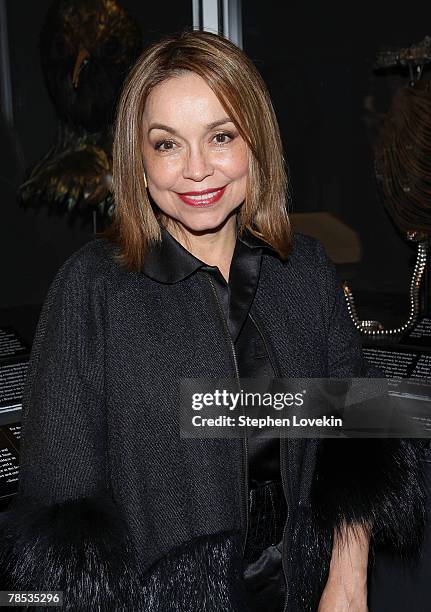 Designer Nancy Alexander attends the "Blog.mode Addressing Fashion" reception at The Metropolitan Museum of Art on December 17, 2007 in New York City.