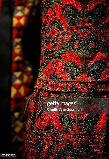 Gabrielle "Coco" Chanel, French 1883-1971, is displayed at the "Blog.mode: addressing fashion" exhibit at the Metropolitan Museum of Art's Costume...