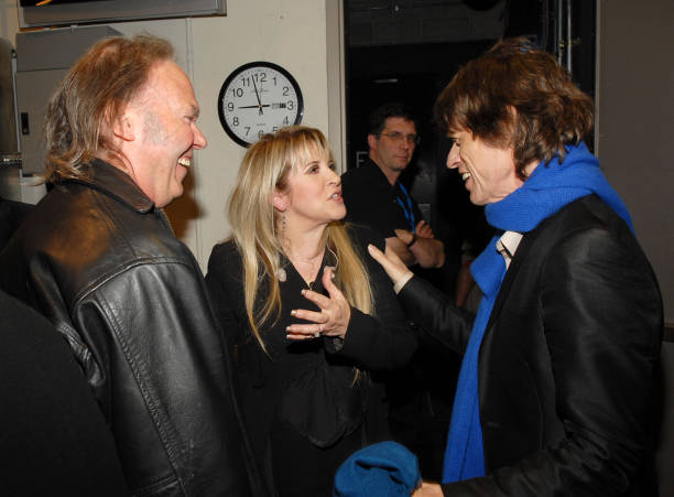 Neil Young, Stevie Nicks and Mick Jagger