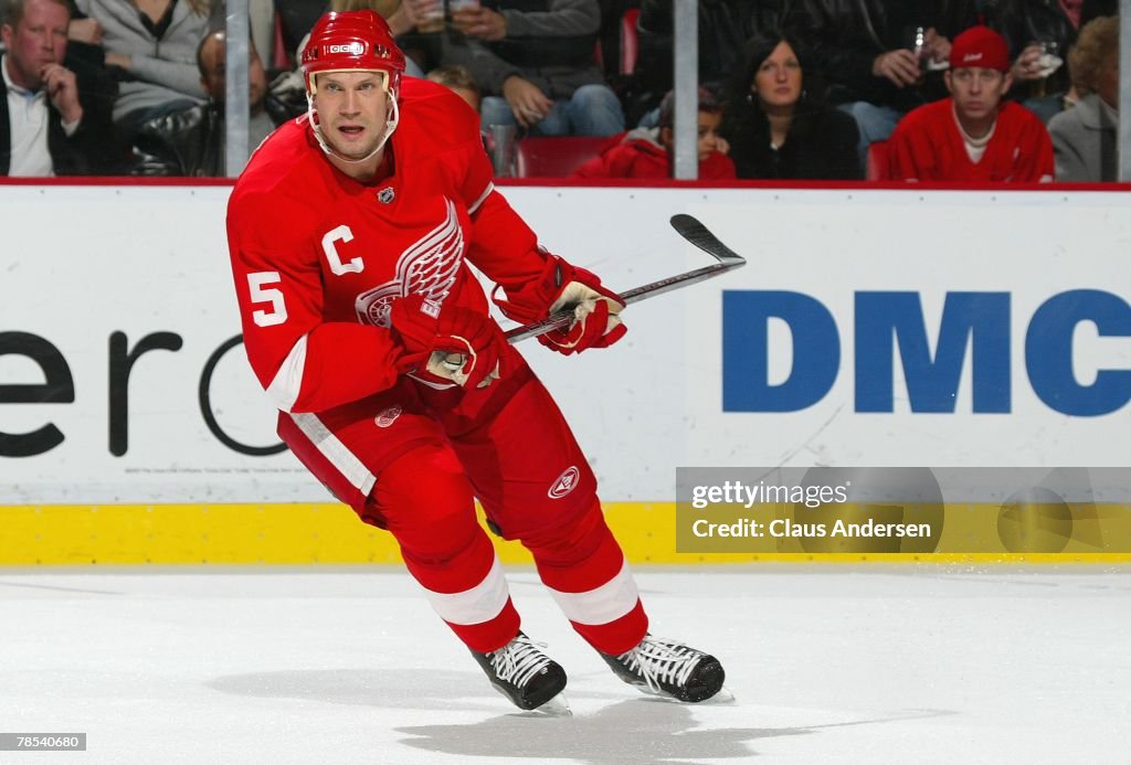 Minnesota Wild v Detroit Red Wings