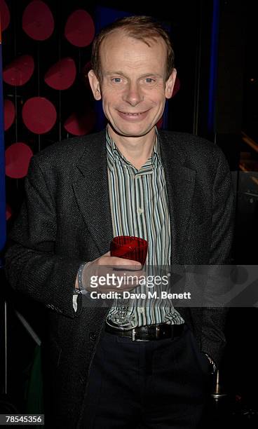 Journalist Andrew Marr attends the gala screening of the 'Doctor Who' Christmas episode at the Science Museum December 18, 2007 in London, England.