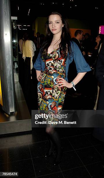 Actress Talulah Riley attends the gala screening of the 'Doctor Who' Christmas episode at the Science Museum December 18, 2007 in London, England.