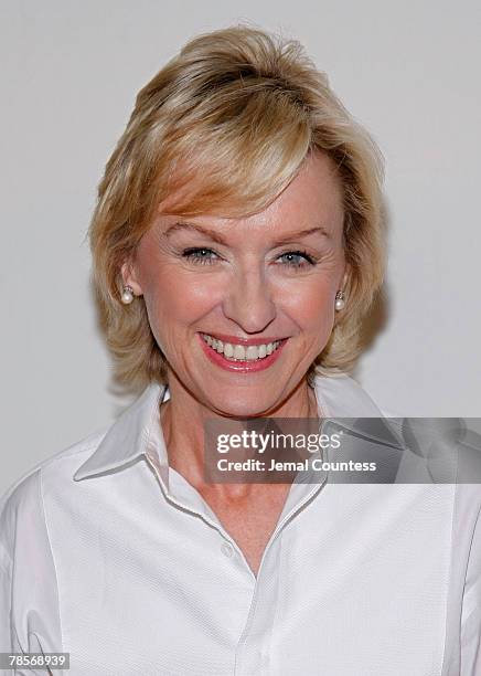 Author Tina Brown arrives at the 3rd Annual Quill Awards at Fredrick P. Rose Hall at Jazz at Lincoln Center on October 22, 2007 in New York City.