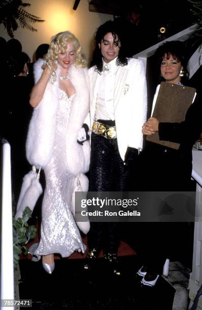 Madonna and Michael Jackson