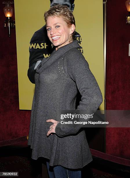 Actress Caddy Huffman attends "The Great Debaters" New York reception at Ziegfeld Theater on December 19, 2007 in New York City.