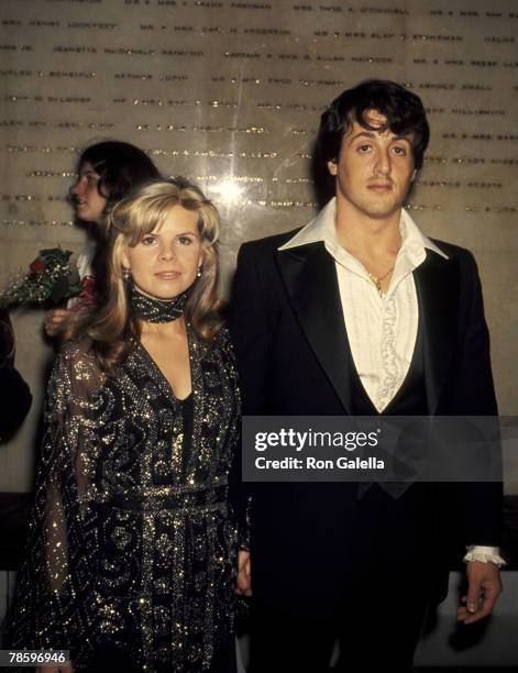 Sylvester Stallone And Wife Sasha Czack Stallone