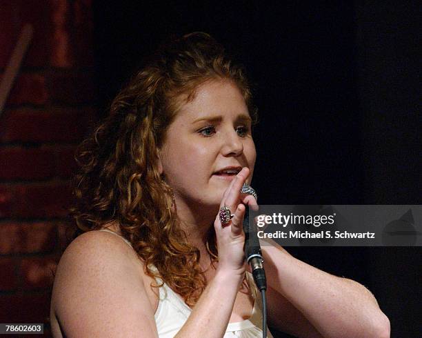 Mary Patterson performs at the Hollywood Improv on December 19, 2007 in Hollywood, CA.