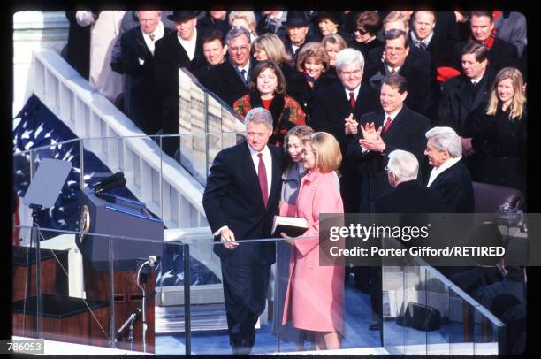 Chelsea Clinton Inauguration Inauguration Stand Photos and Premium High Res Pictures - Getty Images