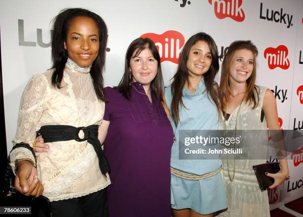 Mels Butler, Marni Flans, Shiri Appleby and Bari Milken