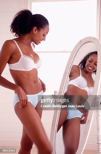 114 Skinny Girl In Mirror Stock Photos, High-Res Pictures, and