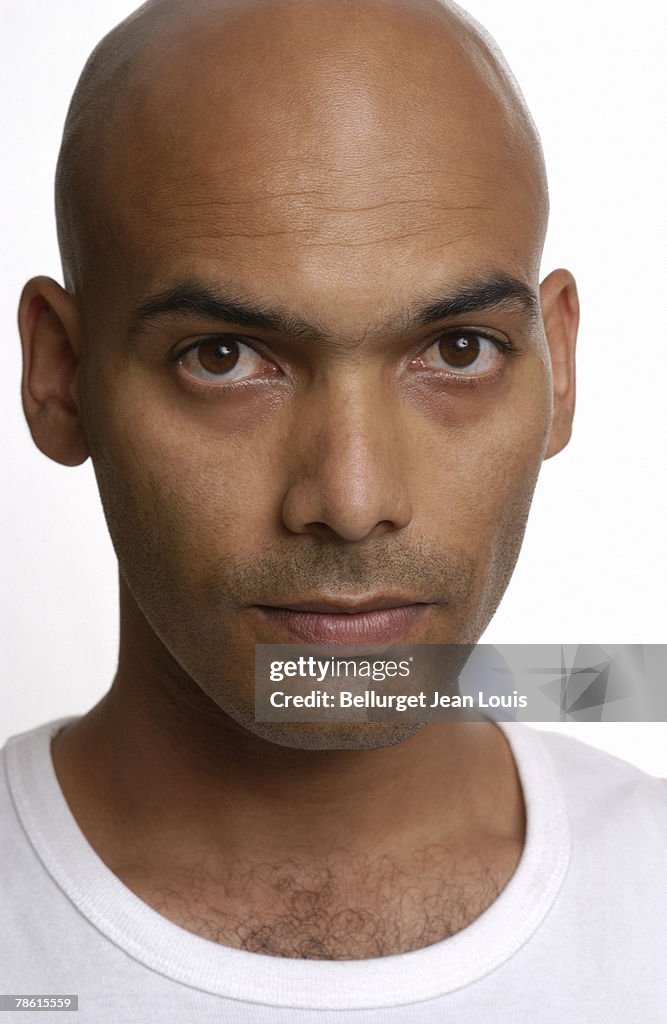 Portrait of man