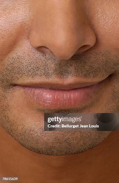 man smiling - extreme close up mouth stock pictures, royalty-free photos & images