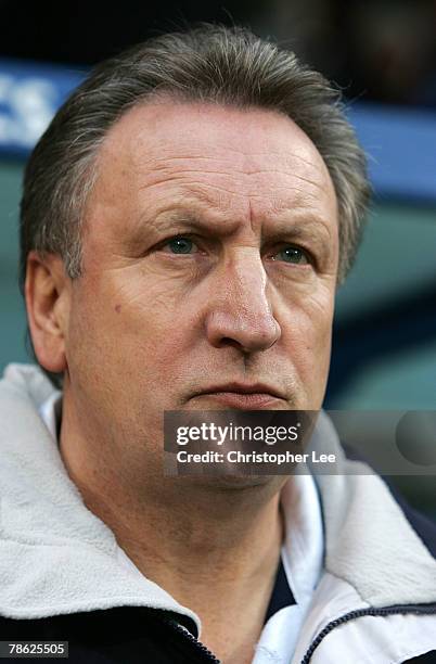 Manager Neil Warnock of Crystal Palace during the Coca-Cola Championship match between Crystal Palace and Plymouth Argyle at Selhurst Park on...