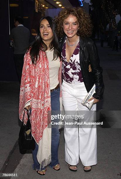 Salma Hayek & Valeria Golino