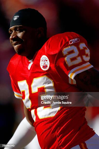 Patrick Surtain of the Kansas City Chiefs in action during the game against the Tennessee Titans on December 16, 2007 at Arrowhead Stadium in Kansas...