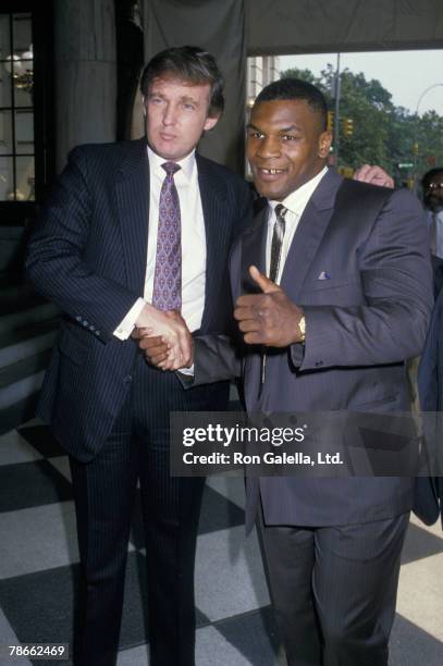 Donald Trump and Mike Tyson