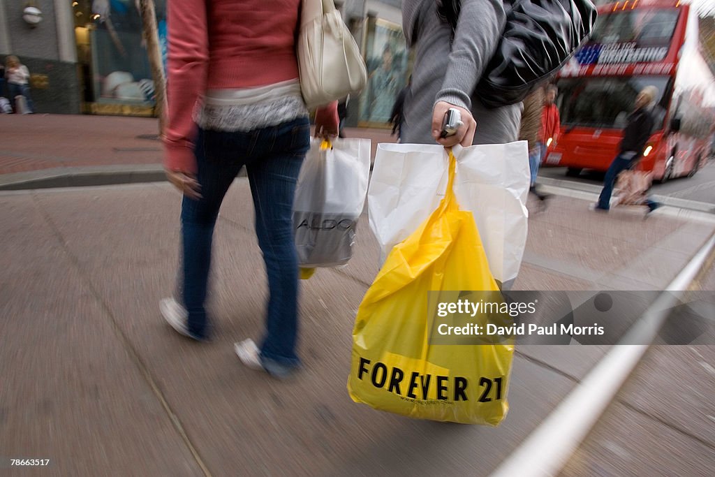 Shoppers Take Advantage Of Post Christmas Bargains