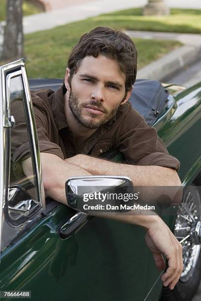 Actor James Marsden poses at a portrait session in Burbank, CA.