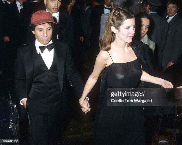 Carrie Fisher and Paul Simon