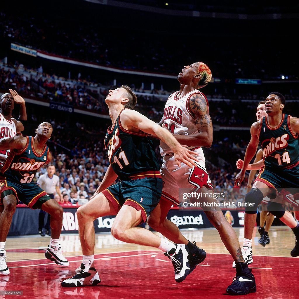 1996 NBA Finals Game 2: Seattle SuperSonics vs. Chicago Bulls