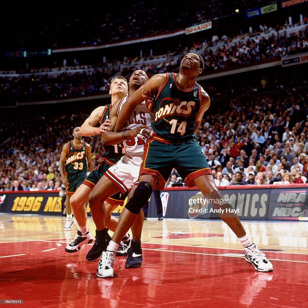 1996 NBA Finals Game 2: Seattle SuperSonics vs. Chicago Bulls